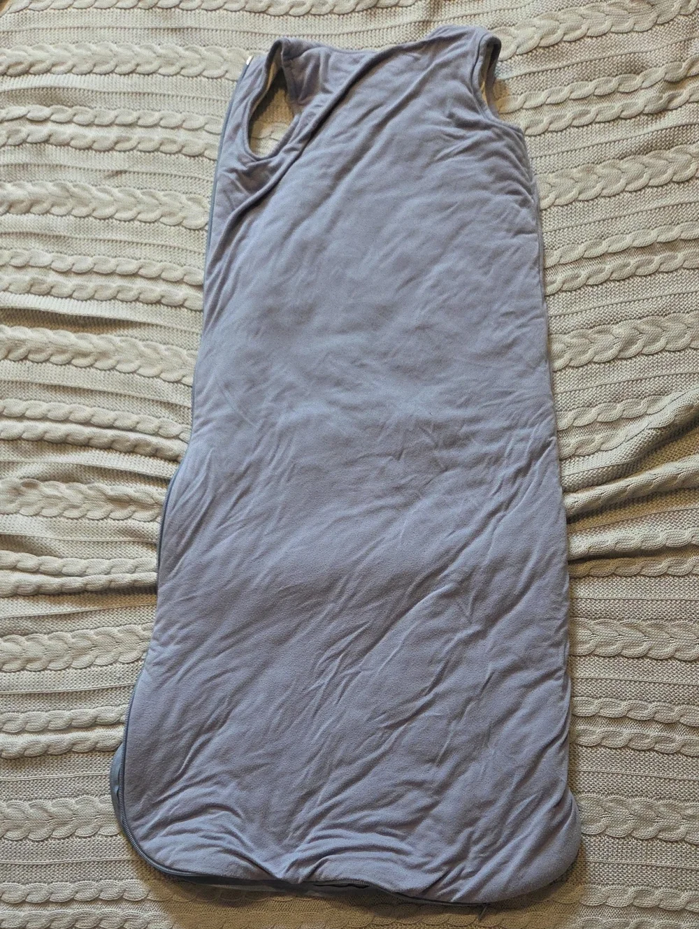 2.5 tog Kyte BABY Blue Zippered Baby Sleep Sack 18-36 Months Bamboo